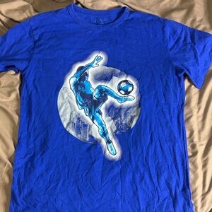 The Children’s Place Boys Blue Soccer Graphic Tee